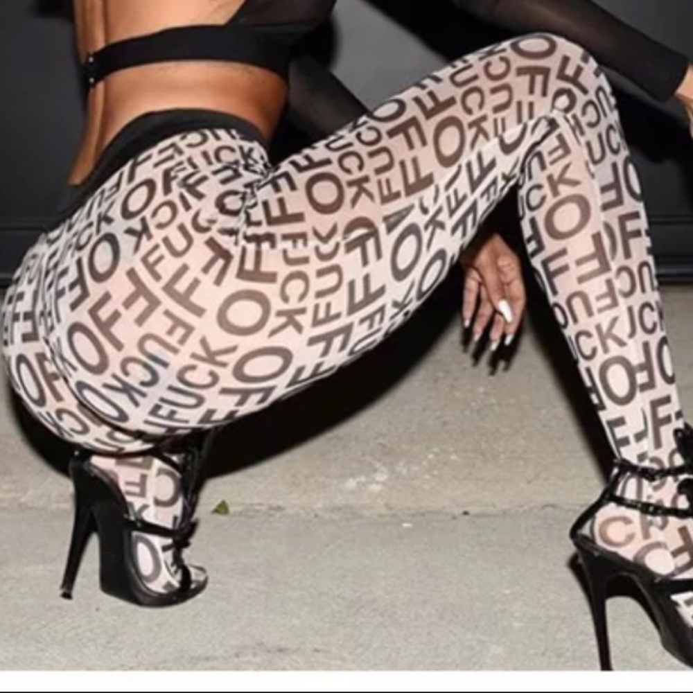 F*ck off leggings